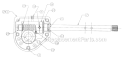 Page C Diagram and Parts List for 1998 MTD Snow Blower