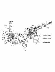 Page B Diagram and Parts List for 2014 MTD Snow Blower