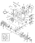 Auger  Auger Housing Diagram and Parts List for 2008 MTD Snow Blower