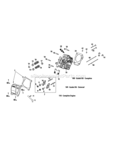 Page C Diagram and Parts List for 2013 MTD Snow Blower