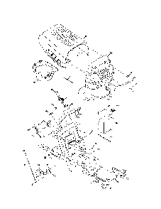 5 style hood with plenum Diagram and Parts List for  MTD Lawn Tractor