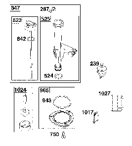 Lubrication Diagram and Parts List for  MTD Lawn Mower