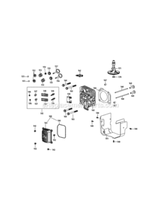 4P90Jt_Cylinder_Head Diagram and Parts List for  MTD Engine