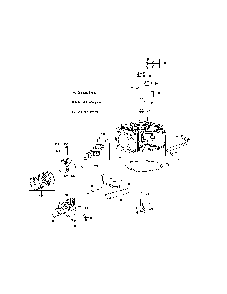 Crankcase Diagram and Parts List for  MTD Engine