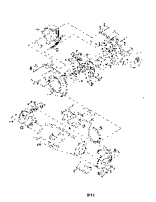 Hopper assy/chute deflector Diagram and Parts List for  MTD Chipper Shredder