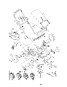 Part Location Diagram of 931-04232B MTD Engine Shroud