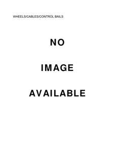Wheels/Cables/Control Bails Diagram and Parts List for 2020 MTD Lawn Mower