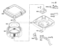 Page E Diagram and Parts List for 53AB555M195 MTD Lawn Tractor