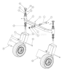 Page L Diagram and Parts List for 53AB5B8J195 MTD Lawn Tractor
