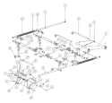 Page Z Diagram and Parts List for 53AB5B8J195 MTD Lawn Tractor