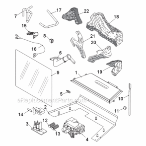 Part Location Diagram of 58D0194 Majestic Engine Gasket Set - Natural Ga
