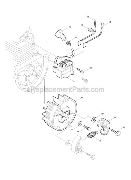 Page K Diagram and Parts List for  Makita Trimmer