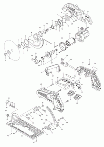 Part Location Diagram of 347169-2 Makita Angular Guide, Xsr01
