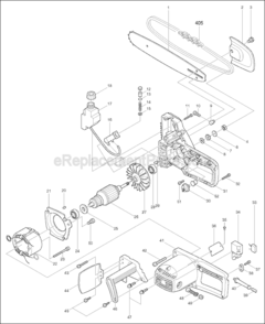 Part Location Diagram of 911153-9 Makita P.h. Screw M4x28