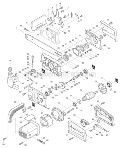 Part Location Diagram of 216001-0 Makita Steel Ball