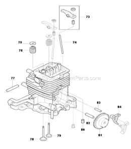 Page D Diagram and Parts List for  Makita Leaf Blower / Vacuum