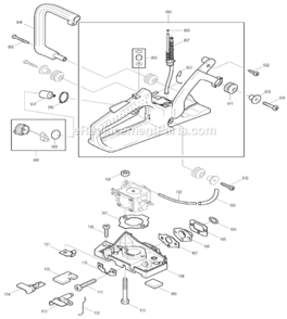 Part Location Diagram of 163499-1 Makita Suction Head, Ea5000p