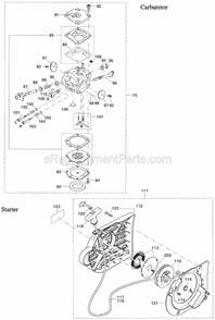 Page C Diagram and Parts List for  Makita