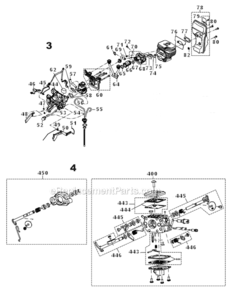 Page B Diagram and Parts List for  Makita Circular Saw