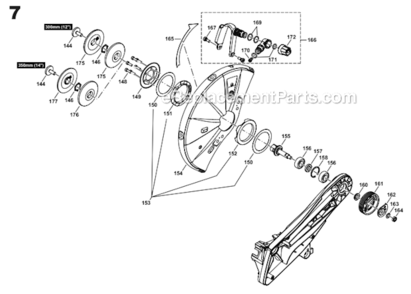 Page E Diagram and Parts List for  Makita Circular Saw