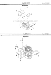 Page G Diagram and Parts List for  Makita Generator