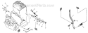 Governor Diagram and Parts List for  Makita Generator