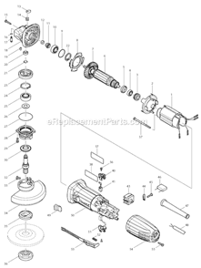 Part Location Diagram of 324955-8 Makita Spindle A