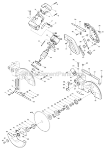 Part Location Diagram of 631218-8 Makita Controller