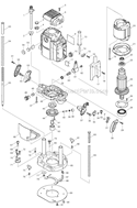 Part Location Diagram of 450942-2 Makita Push Button