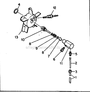 Page B Diagram and Parts List for  Master Heater