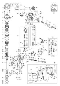 Fig-0 Diagram and Parts List for  Max Nailer