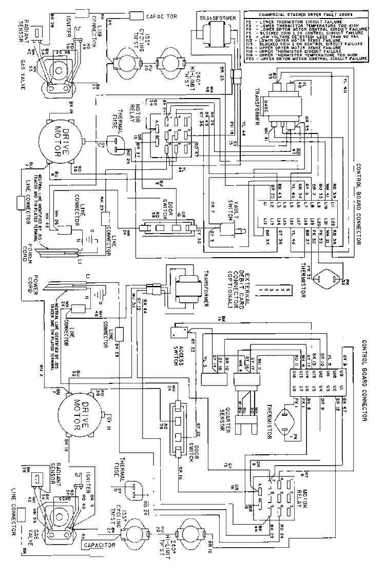 WIRING INFORMATION Diagram and Parts List for MDG13PDAGW  Maytag Dryer