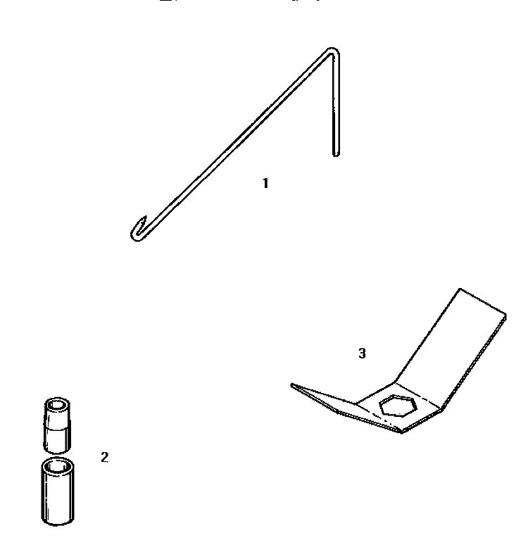 SPECIAL TOOLS Diagram and Parts List for  Amana Washer