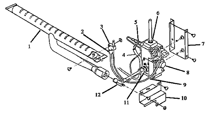 Page 8 Diagram and Parts List for RBL39AA0,5 P11417155NL Amana Range