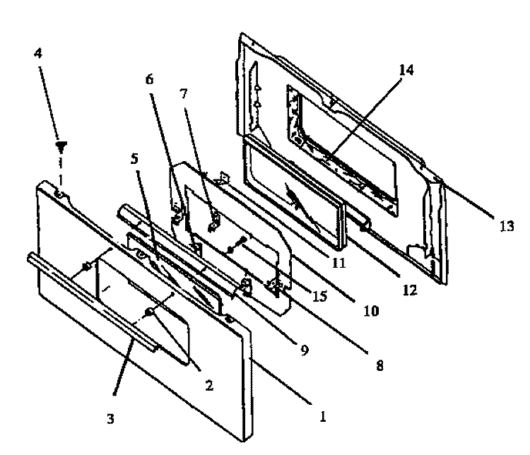 Page 11 Diagram and Parts List for RBL39AA0,5 P11417155NL Amana Range
