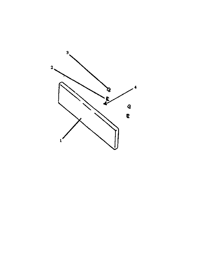 FIXED PANEL ASSY Diagram and Parts List for SBE26AA0 P1142253N W Amana Range