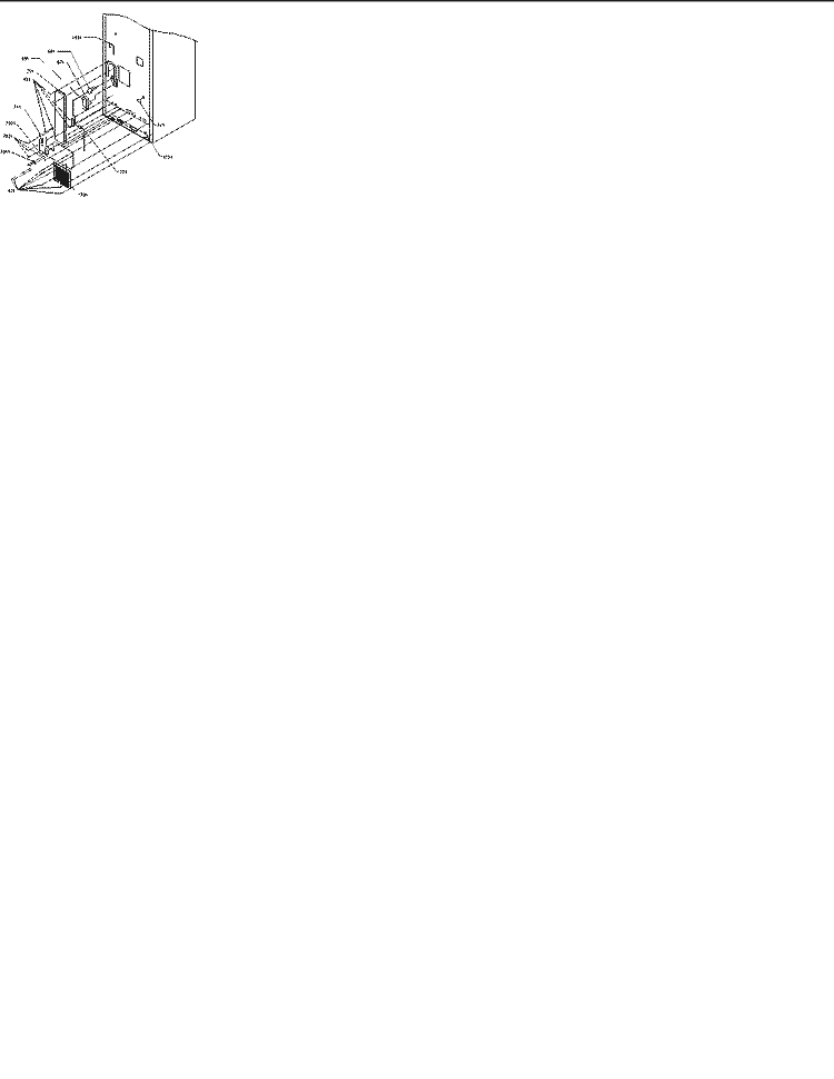 Cabinet Back Diagram and Parts List for DRB2101BW PDRB2101BW0 Amana Refrigerator
