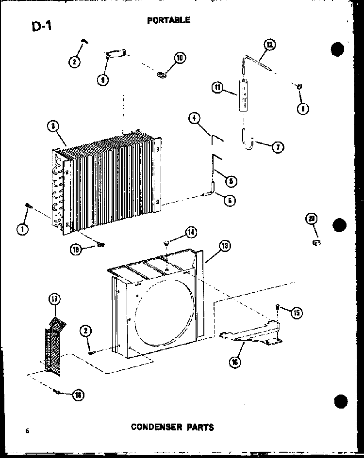 Condenser Parts Diagram and Parts List for ES6P-2AMS P54972-27R Amana Air Conditioner