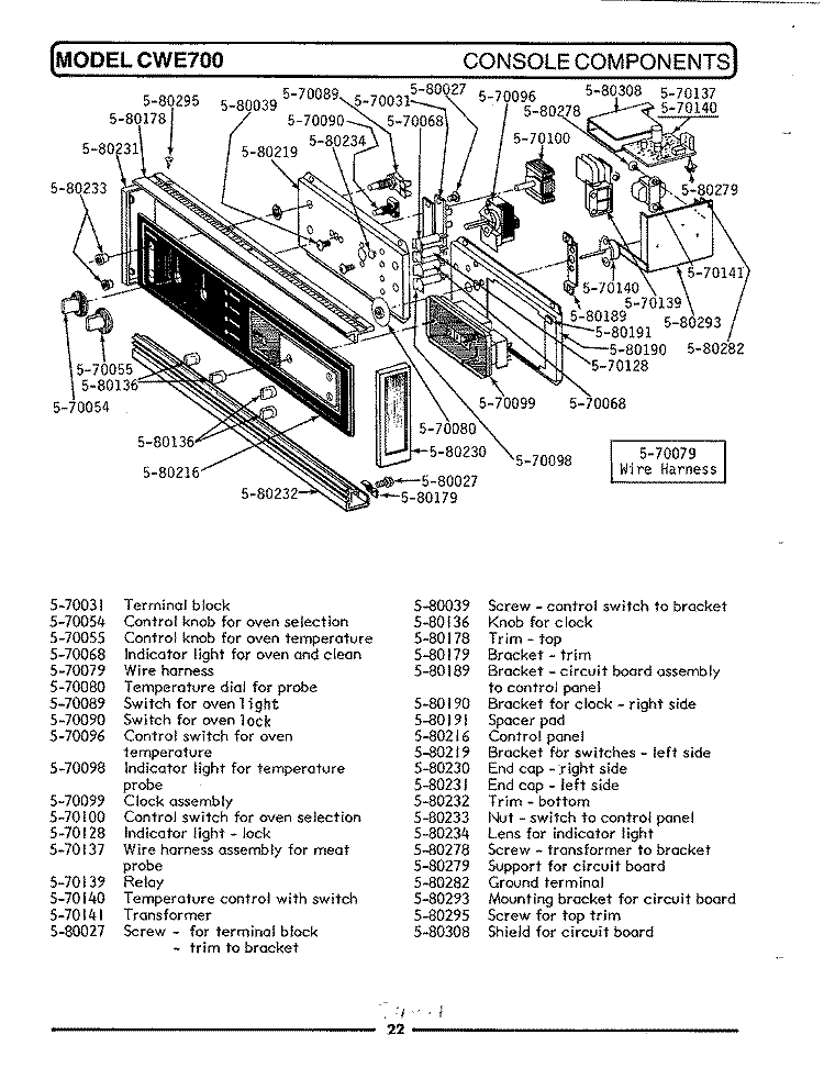 DEEP COOKER - ACCESSORY Diagram and Parts List for  Maytag Range