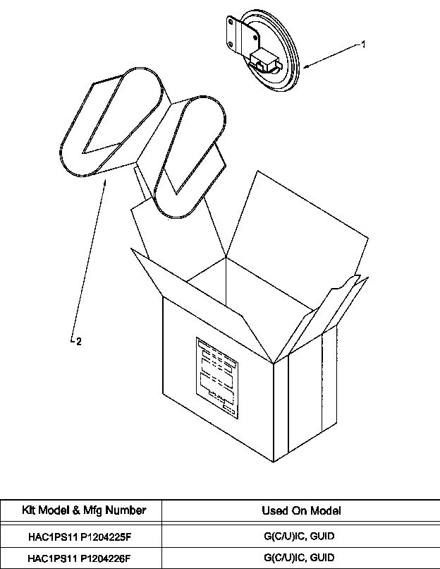 Diagram 5 Diagram and Parts List for HAPS20 P1210507F Amana Air Conditioner