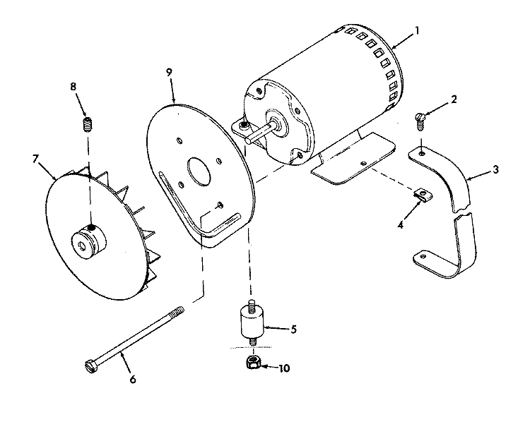 PUMP_WASHMOTOR Diagram and Parts List for T1023-1  Hoover Washer