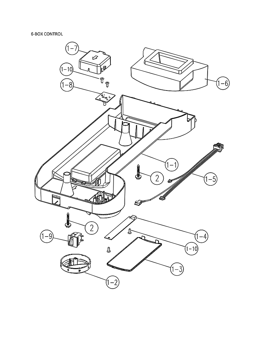 Controls Diagram and Parts List for 11161269220  Kenmore Refrigerator