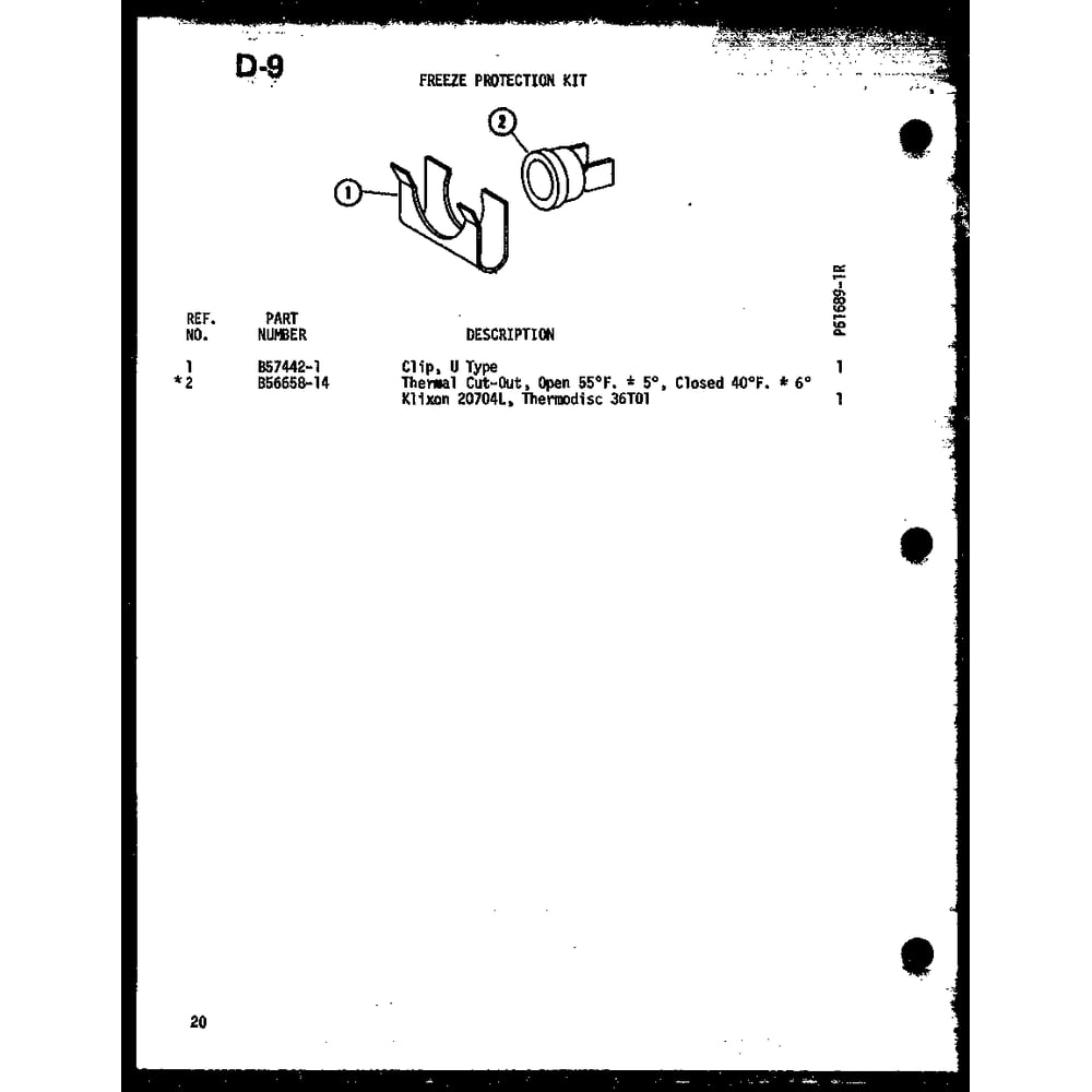Diagram 3 Diagram and Parts List for RC903-30A P67156-2R Amana Air Conditioner