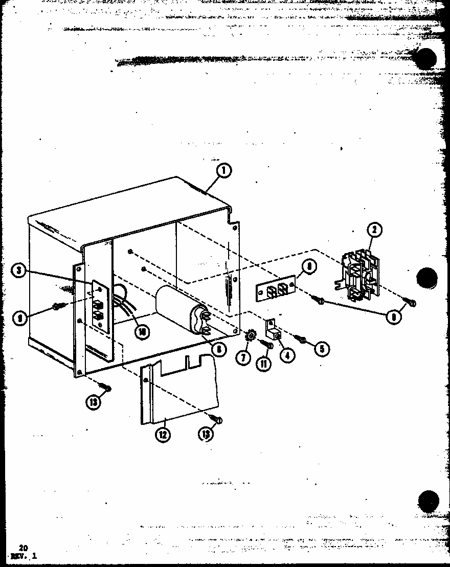 (ercf42-u01a/p67471-6c) (ercf48-u01a/p67471-7c) (ercf60-u01a/p67471-8c) (ercf48-u03a/p67471-9c) (ercf60-u03a/p67471-10c) Diagram and Parts List for ERCF36-U01A P67471-5C Amana Air Conditioner