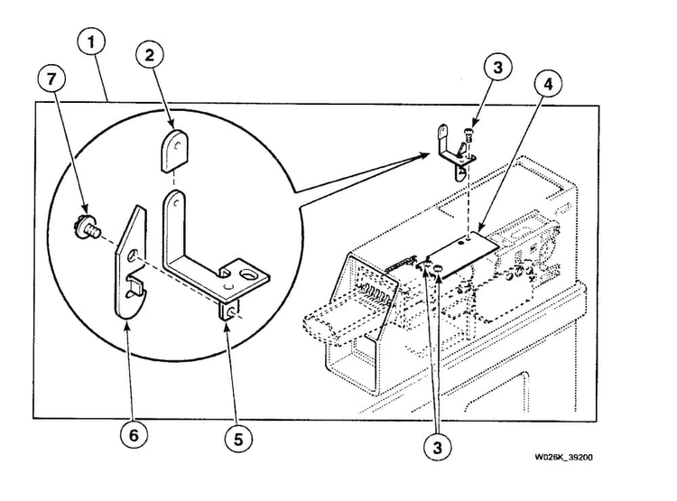 Security Kit Diagram and Parts List for SWT220WN1124  Speed Queen Washer
