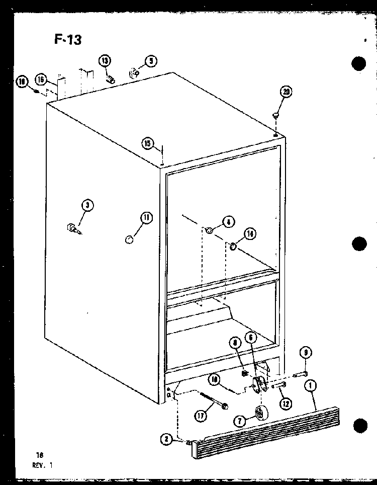 Section 4 Diagram and Parts List for ESBFC-16E-C-P74935-2WC  Amana Refrigerator