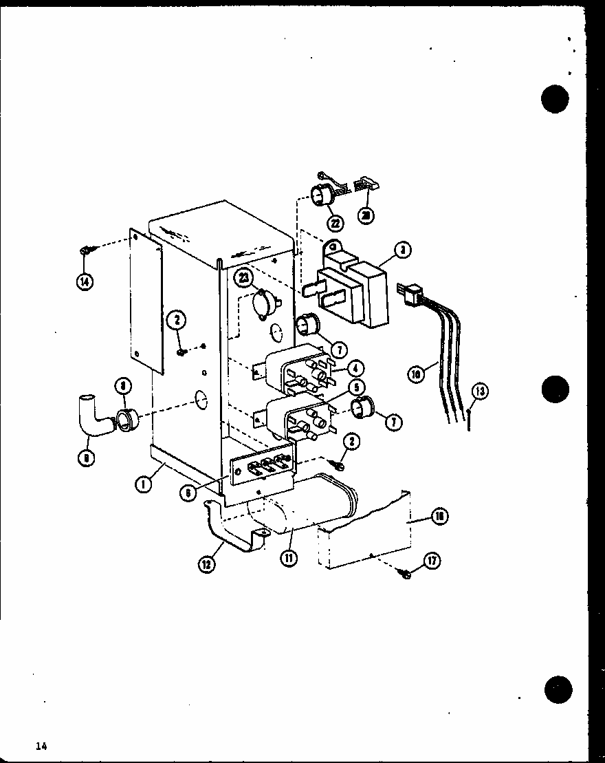 (ebch4210ma/p9999501c) (ebch4810ma/p9999502c) (ebch6010ma/p9999503c) Diagram and Parts List for D67770-1 P67770-1 Amana Air Conditioner