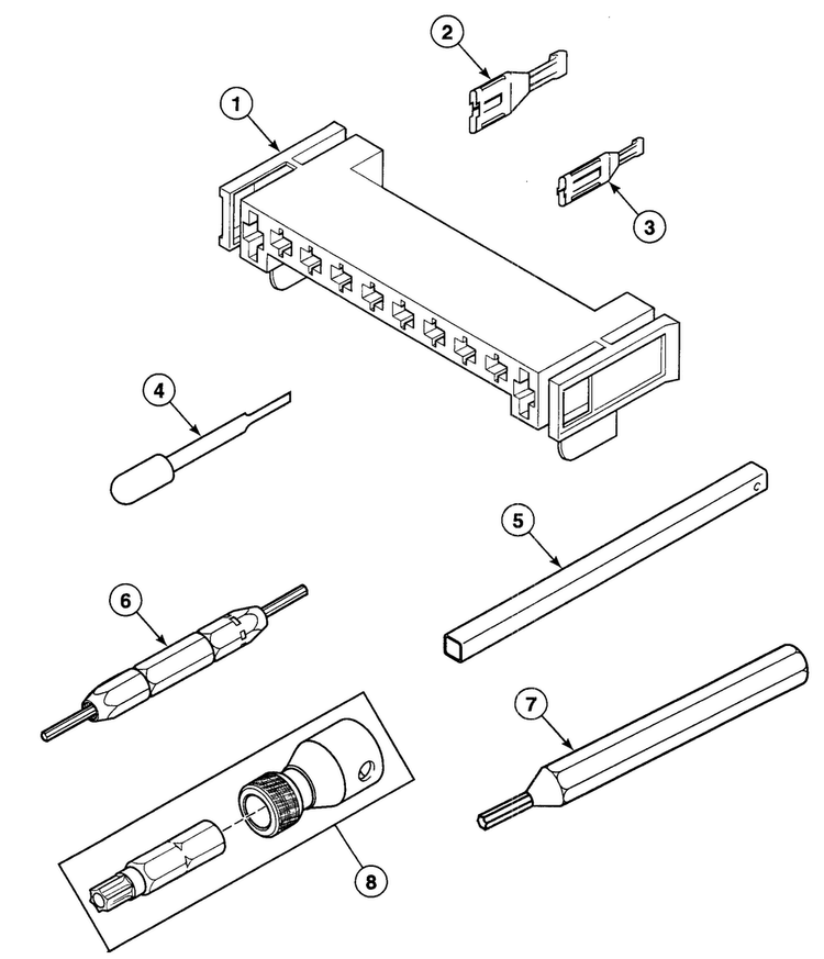 Tools Diagram and Parts List for  Speed Queen Dryer