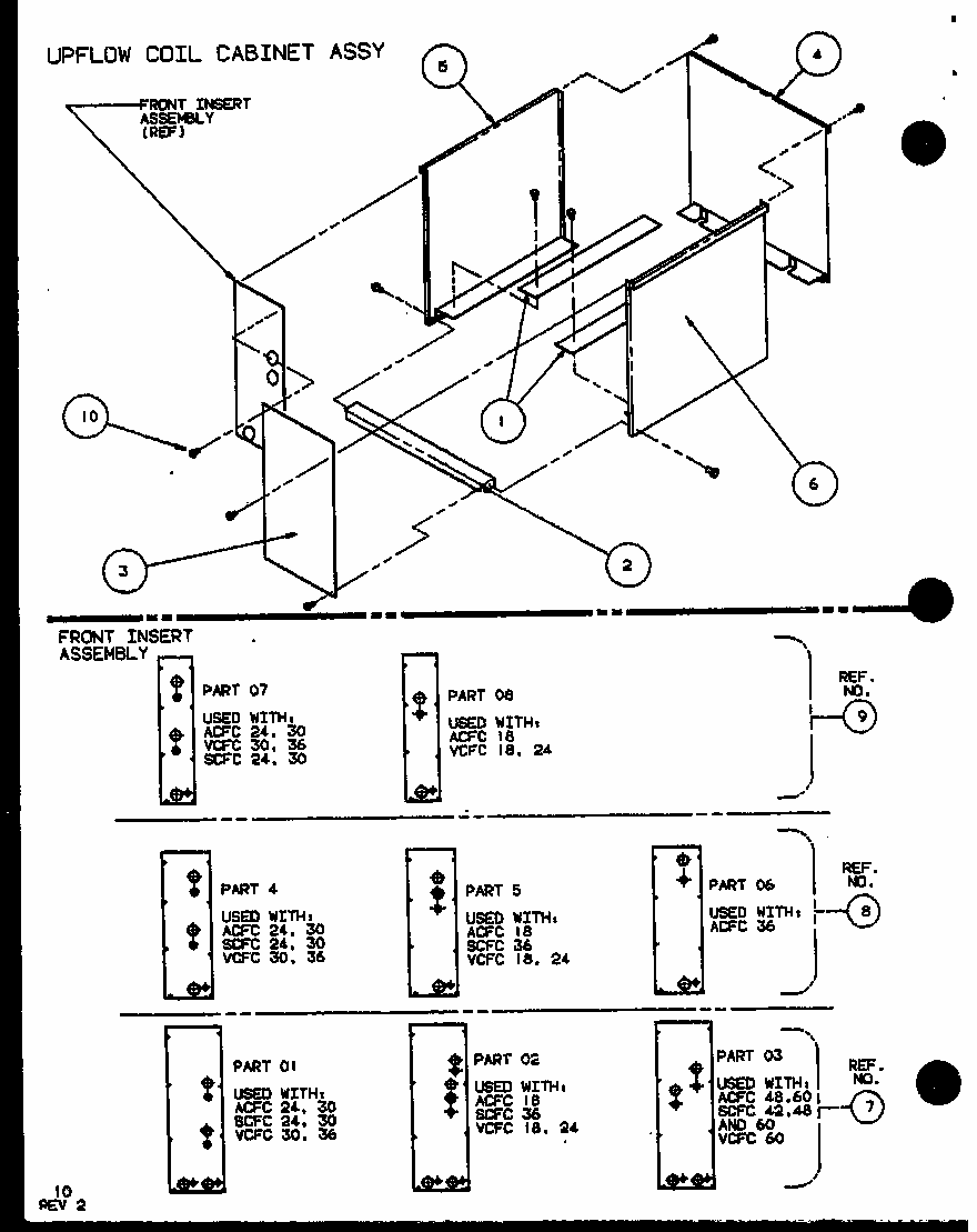 (ccu16/p1101801c) (ccu20/p1101802c) (ccu24/p1101803c) Diagram and Parts List for ACFH36AUMB P1124202C Amana Air Conditioner