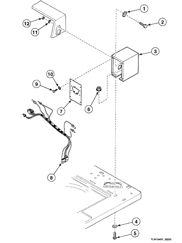 Timer Case Diagram and Parts List for SWT621LD  Speed Queen Washer